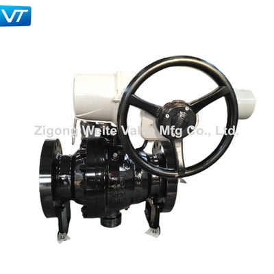 kualitas  Class 600 Gear Operated Ball Valve 10