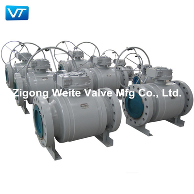 API Gear Box Dioperasikan Ball Valve Untuk Air, Udara, Gas, Minyak, Cair