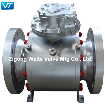 10x8 Inch 300LB Ball Valve Mengurangi Bore