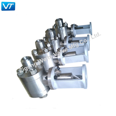 HPHT 2 Inch Ball Valve 300LB Anti Static Fireproof Untuk Uap Minyak Air