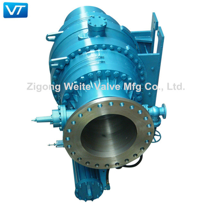 TMBV Hydro Power Valves Ukuran Besar Ball Valve Soft Seal Metal Seal