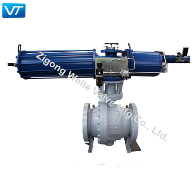 300LB Darurat Shutdown Valve WCB Cast Steel 10 &quot;Dengan Flange Berakhir