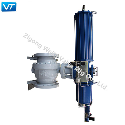 300LB Darurat Shutdown Valve WCB Cast Steel 10 &quot;Dengan Flange Berakhir