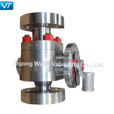Stainless Steel F51 Ball Valve 2500LB Anti Static API 6FA API 607 ​​Fire Safe