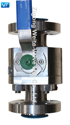 Floating 600lb 6FA API Fire Safe Valve 0.5 &quot;Lever Dioperasikan Dengan Perangkat Pengunci