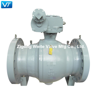 OEM 16 &quot;600LB WCB API 598 Ball Valves Full Bore Baja Tempa Ukuran Besar