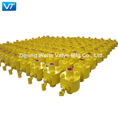 Soft Sealing F316 Ball Valve Forged Steel RPTFE Kursi Anti Statis