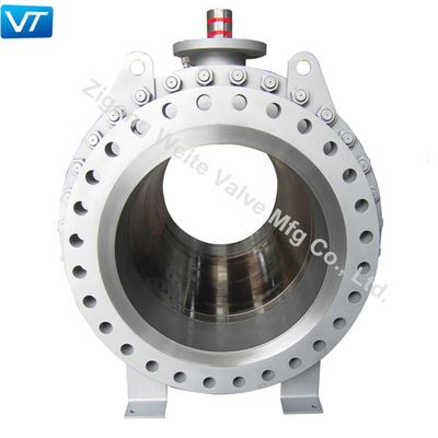 VT Petrochemicals Trunnion Mounted Ball Valve Besar Ball Valve Flange Terhubung