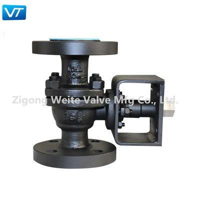 DN 25 Floating Gas Pipeline Ball Valve Kelas 600 Operasi Tuas
