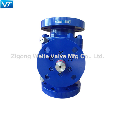 Kelas 150 WCB Floating Ball Valve Baja Karbon Tipe Bore Penuh OEM