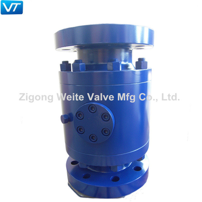 Kelas 150 WCB Floating Ball Valve Baja Karbon Tipe Bore Penuh OEM