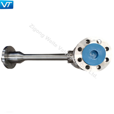 SS 2 Inch Ball Valve A182 Extended Stem Untuk Pencegahan Kebakaran Retak Gas