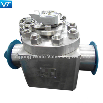 1-1/2 '' 3000 Psi Top Entry Fire Safe Ball Valve Body Forged Steel