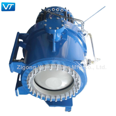OEM Hydro Power Valves Soft Sealed Untuk Pasir Kuarsa Silt Dengan Sistem Pipa Bypass