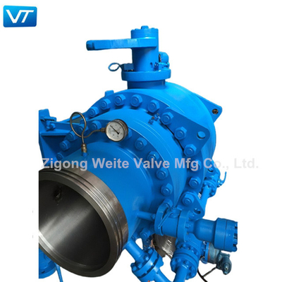 Pembangkit Listrik Tenaga Air Remote Control Ball Valve Sepenuhnya Dibuka Dan Ditutup Katup Bola Ukuran Besar