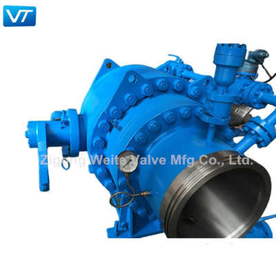Pembangkit Listrik Tenaga Air Remote Control Ball Valve Sepenuhnya Dibuka Dan Ditutup Katup Bola Ukuran Besar