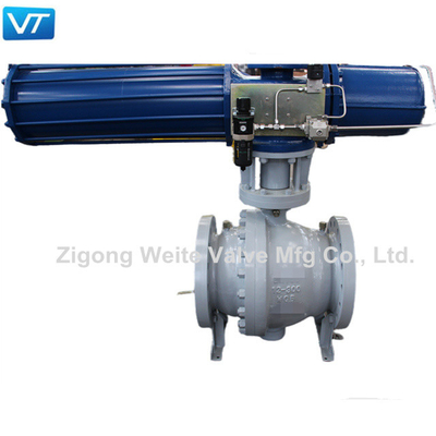 Mati Otomatis ESDV Ball Valve Stainless Steel 0.5Mpa-15Mpa BS 5315 Ball Valve