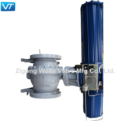 Mati Otomatis ESDV Ball Valve Stainless Steel 0.5Mpa-15Mpa BS 5315 Ball Valve